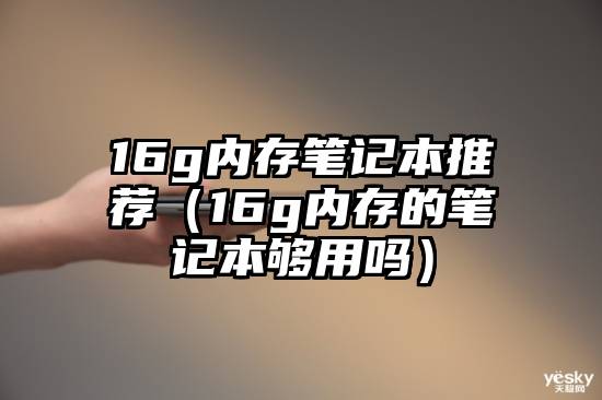 16g内存笔记本推荐（16g内存的笔记本够用吗）