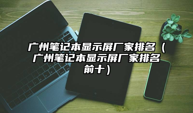 广州笔记本显示屏厂家排名（广州笔记本显示屏厂家排名前十）