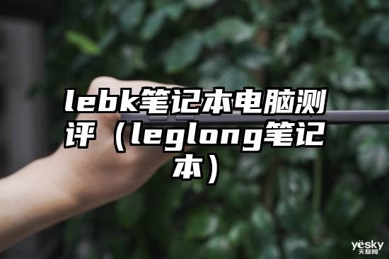 lebk笔记本电脑测评（leglong笔记本）