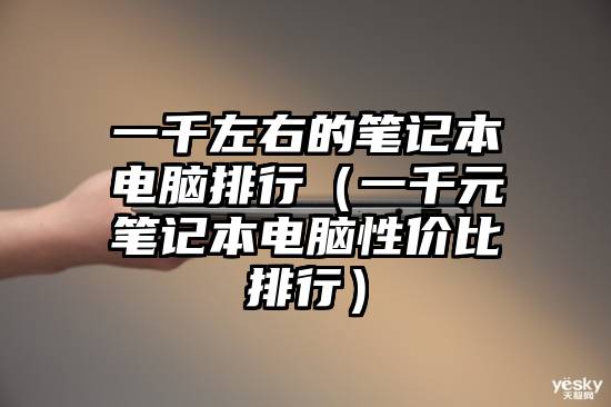 一千左右的笔记本电脑排行（一千元笔记本电脑性价比排行）