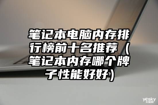 笔记本电脑内存排行榜前十名推荐（笔记本内存哪个牌子性能好好）