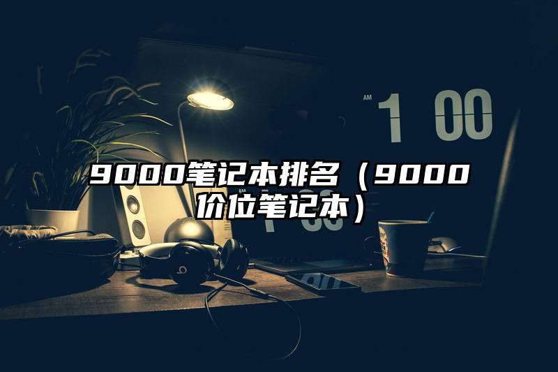 9000笔记本排名（9000价位笔记本）