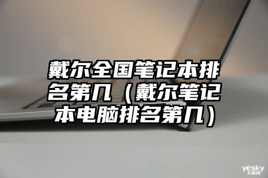 戴尔全国笔记本排名第几（戴尔笔记本电脑排名第几）