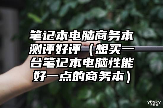 笔记本电脑商务本测评好评（想买一台笔记本电脑性能好一点的商务本）