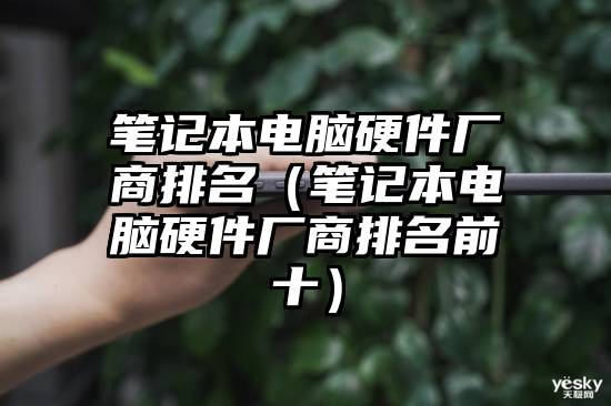 笔记本电脑硬件厂商排名（笔记本电脑硬件厂商排名前十）