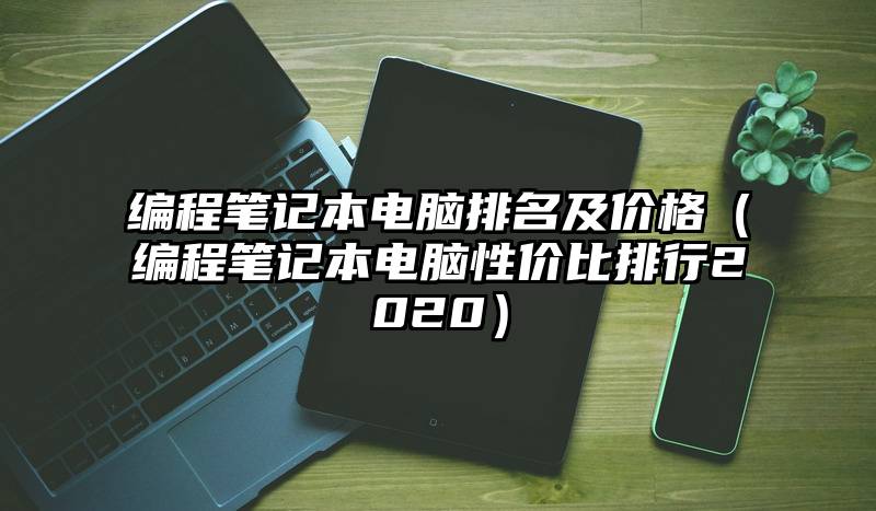 编程笔记本电脑排名及价格（编程笔记本电脑性价比排行2020）